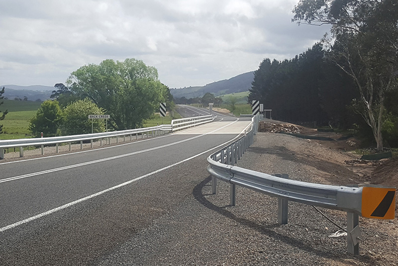 COMPLETED Back Creek Bridge Replacement (MR270) - Bendoura - Queanbeyan ...