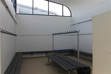 Rockley Oval - change rooms interior