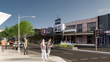 Monaro Street and Lowe Street crossing