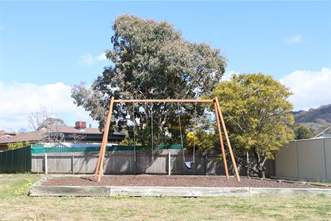 Hayley Park West showing swings