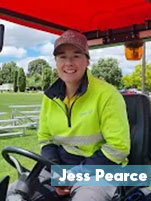 Jess Pearce - General Equipment Operator